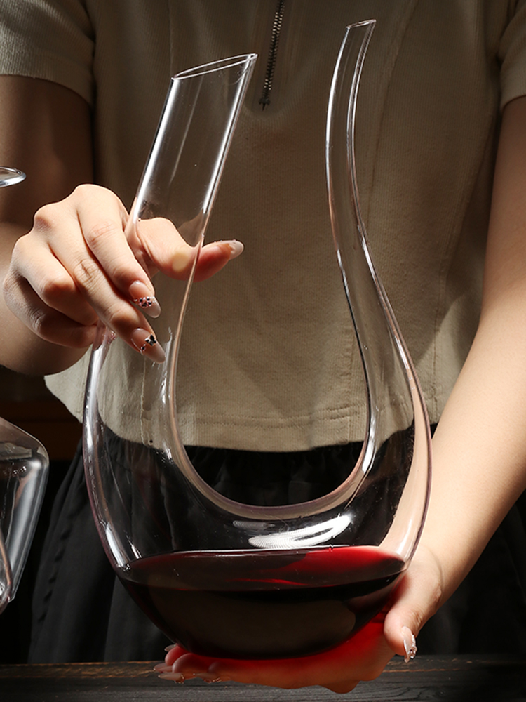 Wine Aerator Pour - Karafterka do wina ze szkła premium,