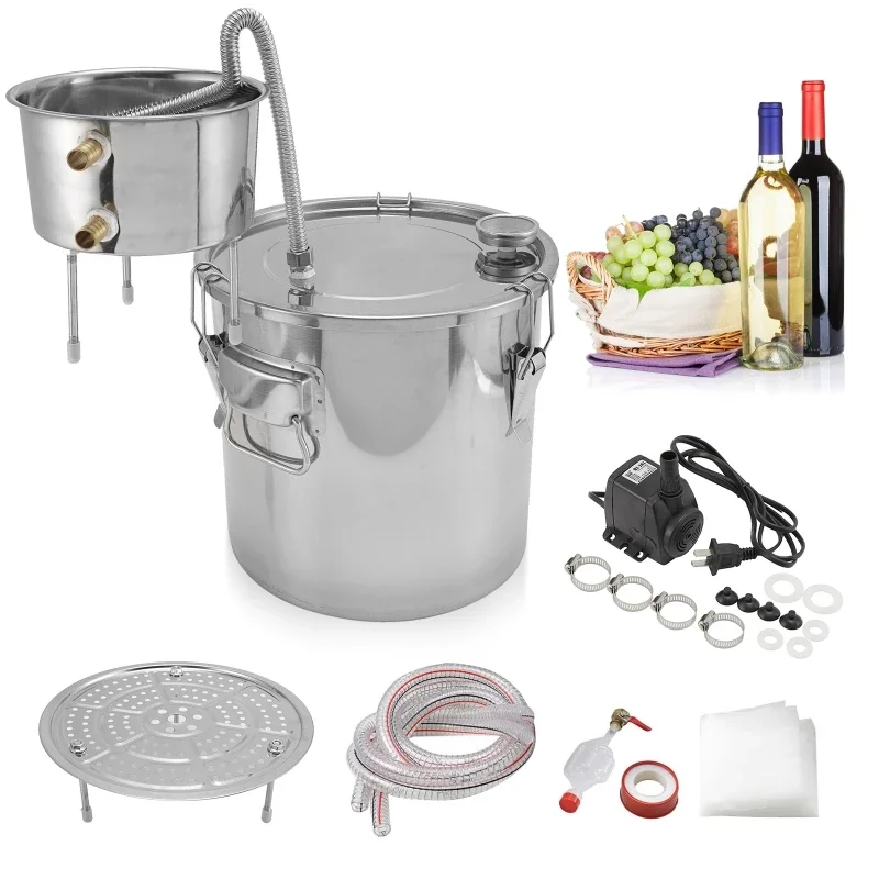 Wine Beer Distillation - Zestaw do samodzielnego wyrobu alkoholu 22L,