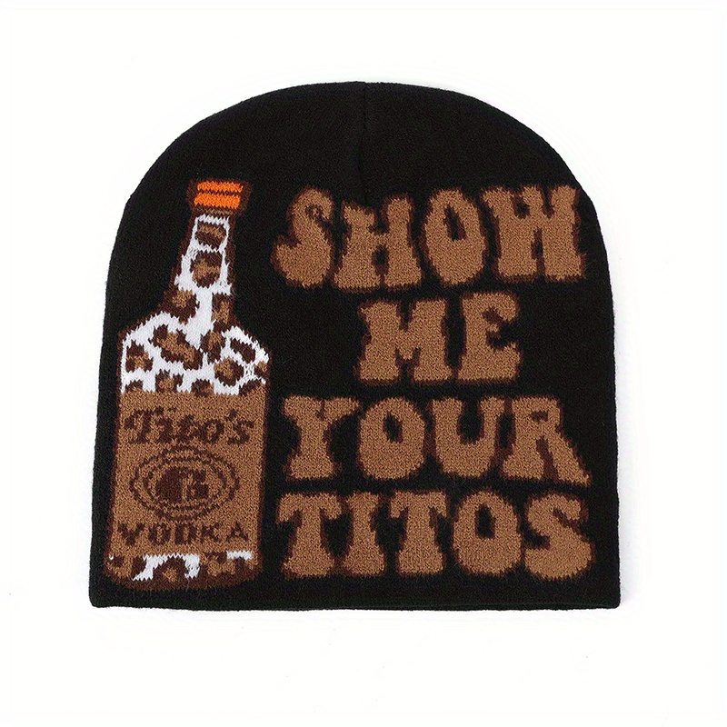 Czapki typu beanie z grafiką w – Wine Beer Hat recenzja i cena
