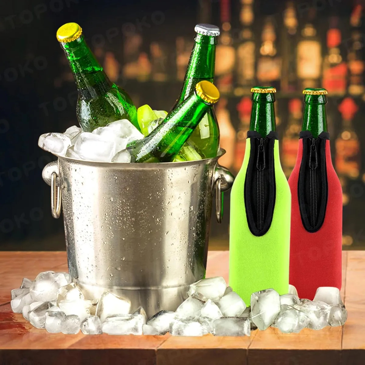 Zestaw 6 kolorowych izolatorów – Beer Wine Up recenzja i cena
