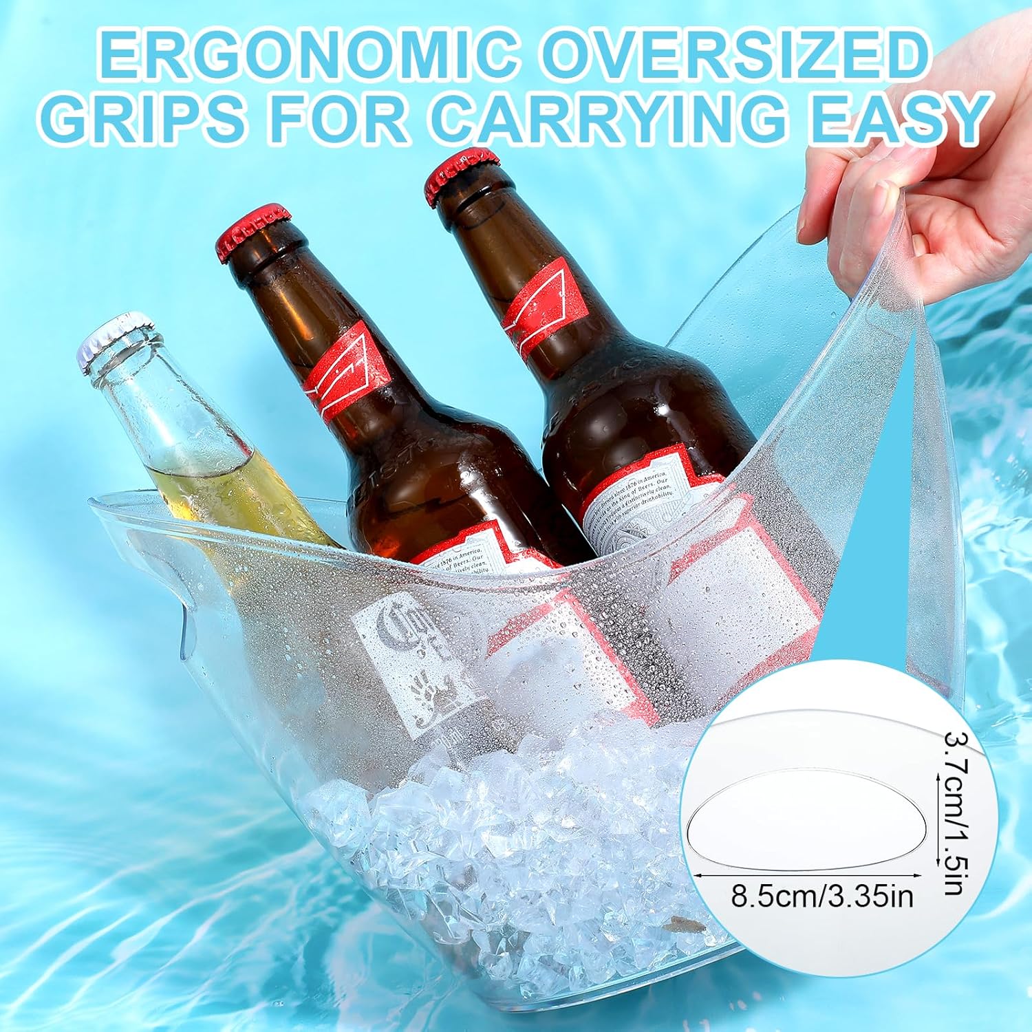 5 szt. Nietłukące się wiaderka – Wine Or Beer recenzja i cena