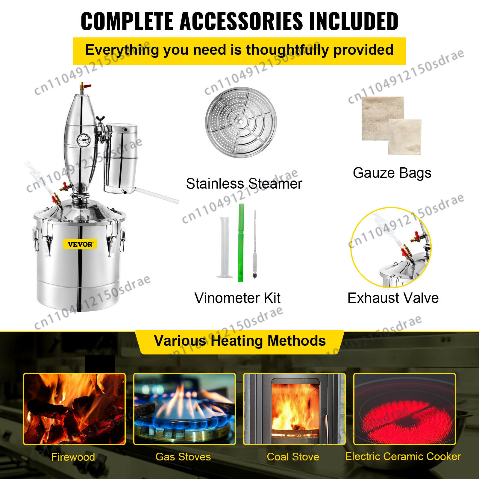 SucceBuy 20L-70L Maszyna do de – Wine Beer Distillation recenzja i cena