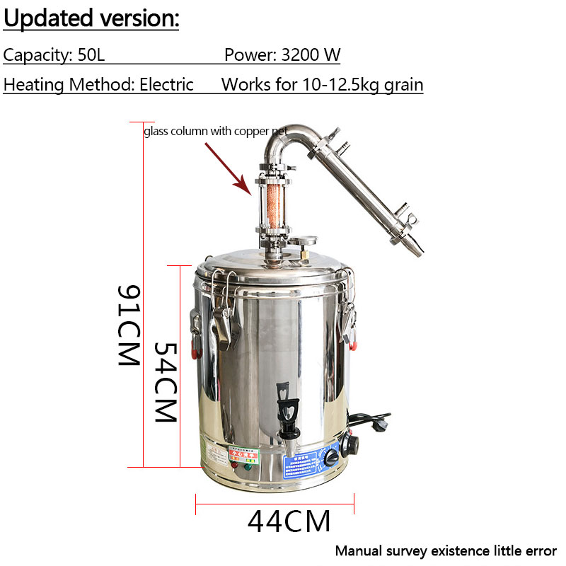 Kolumna destylacyjna 50L desty – Wine Beer Distillation recenzja i cena